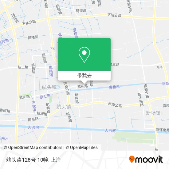 航头路128号-10幢地图