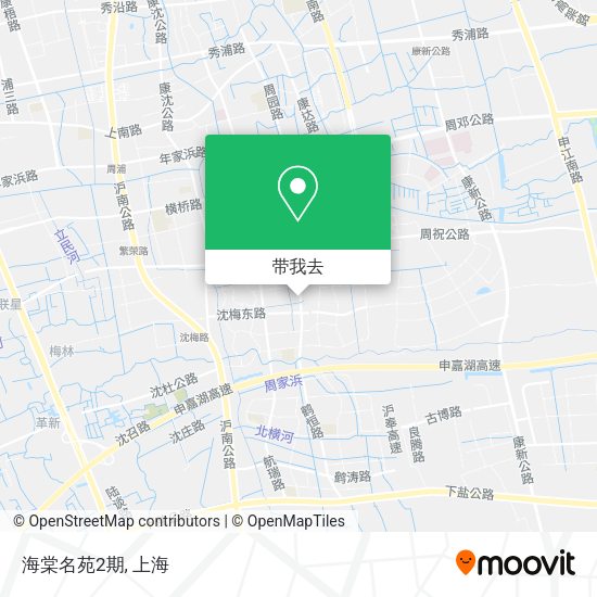 海棠名苑2期地图