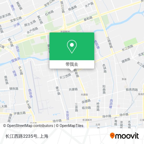 长江西路2235号地图