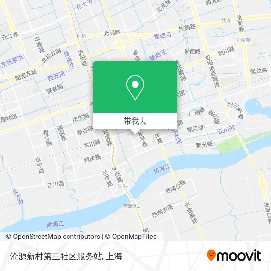 沧源新村第三社区服务站地图