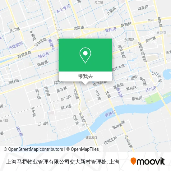 上海马桥物业管理有限公司交大新村管理处地图