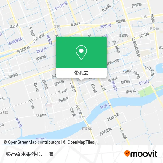臻品缘水果沙拉地图
