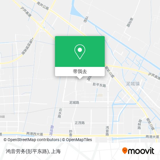 鸿音劳务(彭平东路)地图
