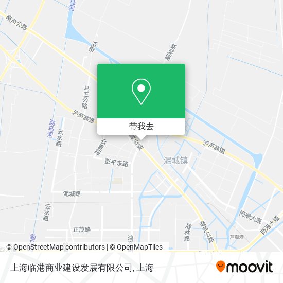 上海临港商业建设发展有限公司地图