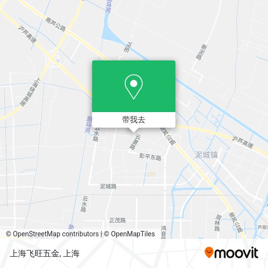 上海飞旺五金地图