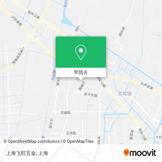 上海飞旺五金地图