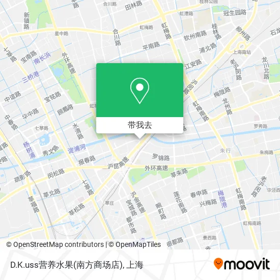 D.K.uss营养水果(南方商场店)地图