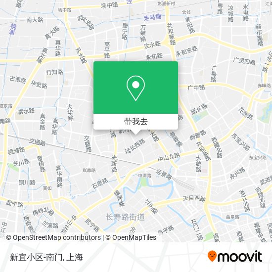 新宜小区-南门地图