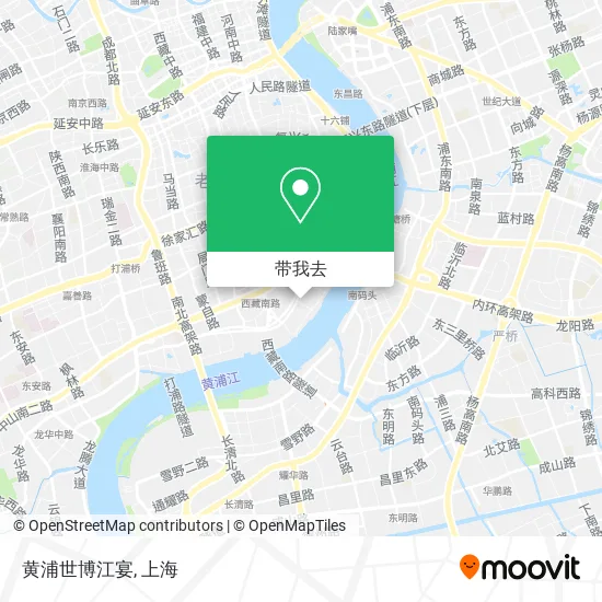 黄浦世博江宴地图