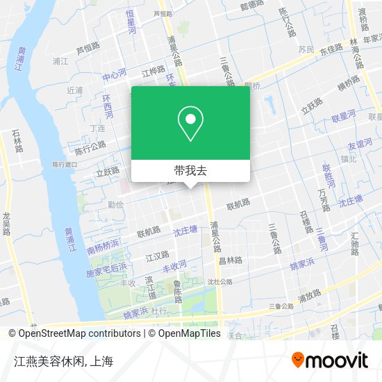江燕美容休闲地图