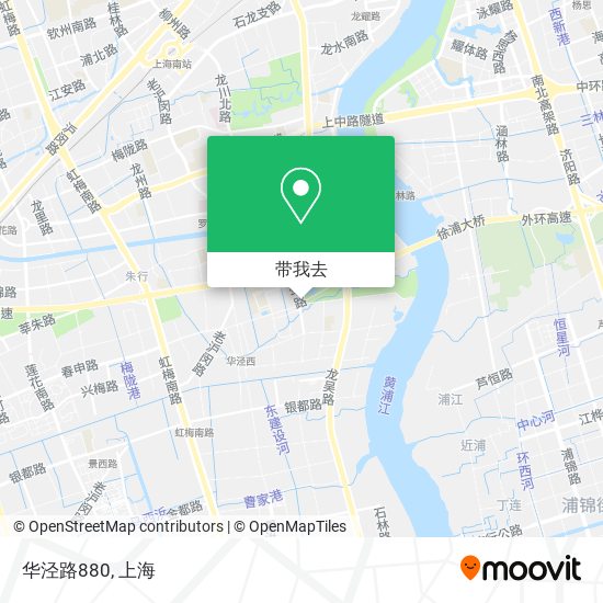 华泾路880地图