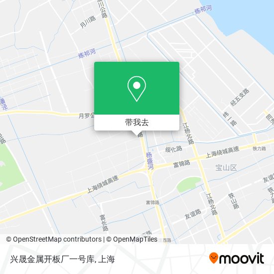 兴晟金属开板厂一号库地图