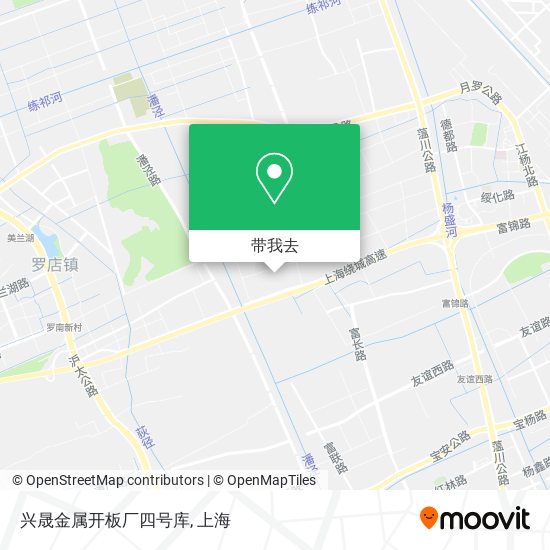 兴晟金属开板厂四号库地图