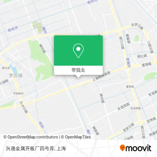 兴晟金属开板厂四号库地图