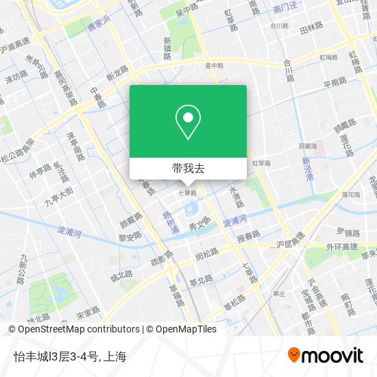 怡丰城l3层3-4号地图