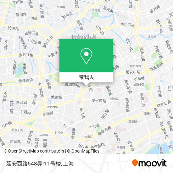 延安西路548弄-11号楼地图