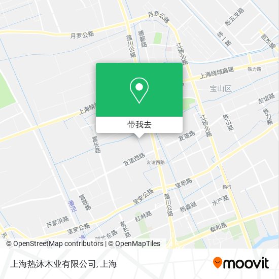 上海热沐木业有限公司地图