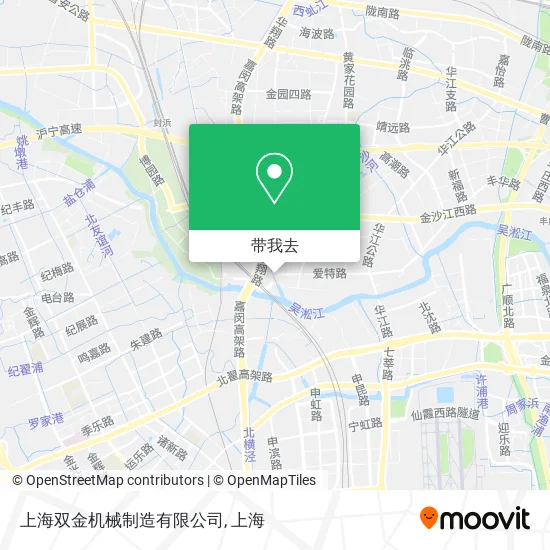 上海双金机械制造有限公司地图