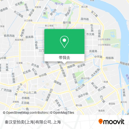 秦汉堂拍卖(上海)有限公司地图
