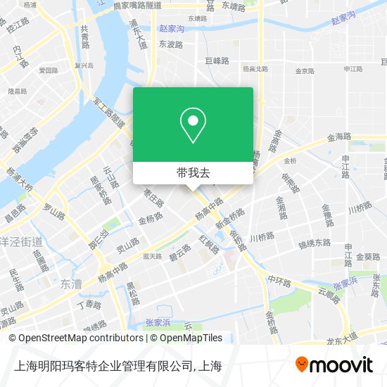 上海明阳玛客特企业管理有限公司地图