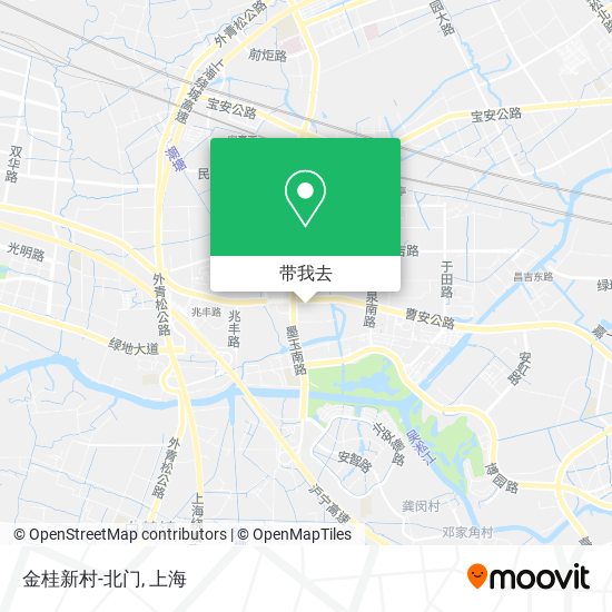 金桂新村-北门地图