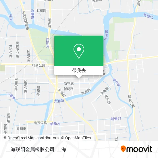 上海联阳金属橡胶公司地图