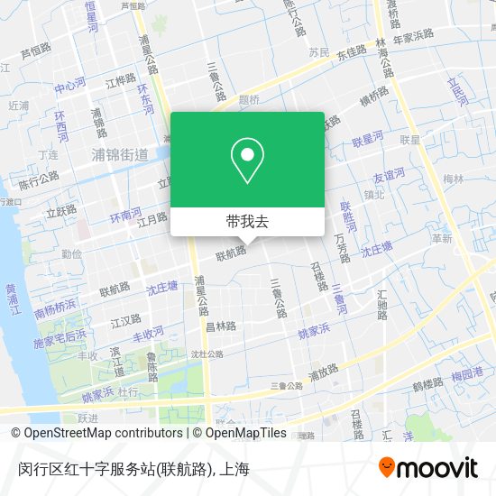 闵行区红十字服务站(联航路)地图