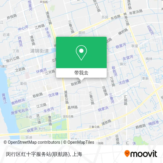 闵行区红十字服务站(联航路)地图