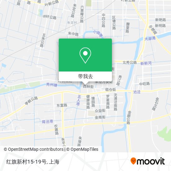 红旗新村15-19号地图