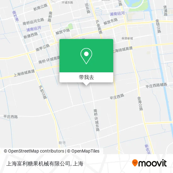 上海富利糖果机械有限公司地图