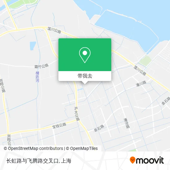 长虹路与飞腾路交叉口地图