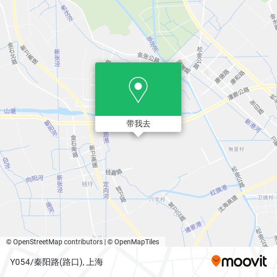 Y054/秦阳路(路口)地图