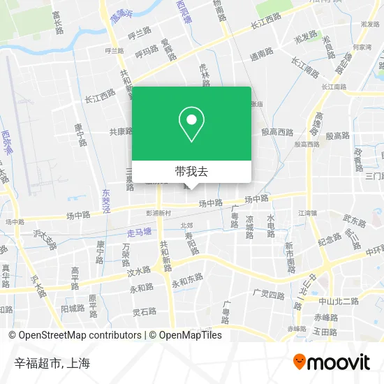 辛福超市地图