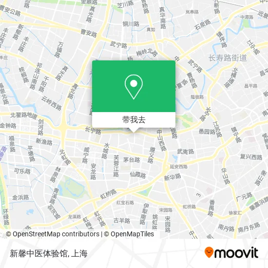 新馨中医体验馆地图