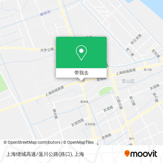 上海绕城高速/薀川公路(路口)地图