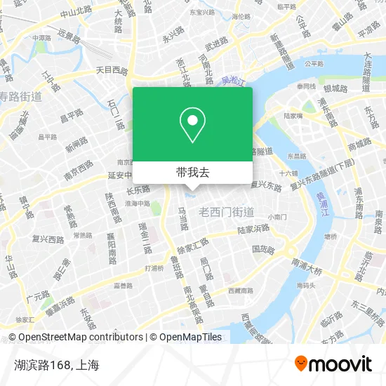 湖滨路168地图