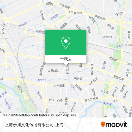 上海佛旭文化传播有限公司地图