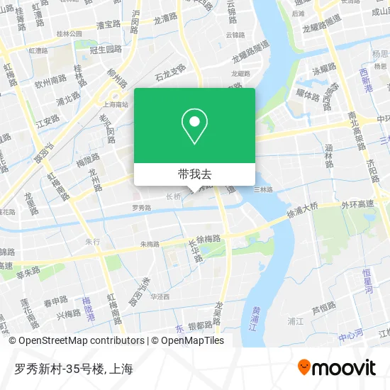 罗秀新村-35号楼地图
