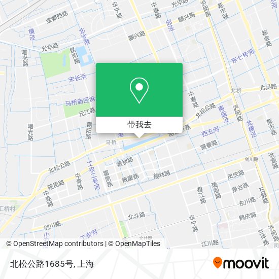 北松公路1685号地图