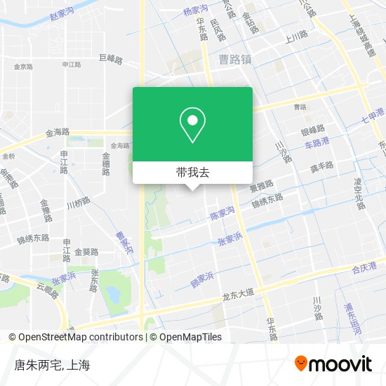 唐朱两宅地图