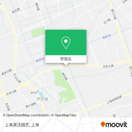 上海莫沃园艺地图