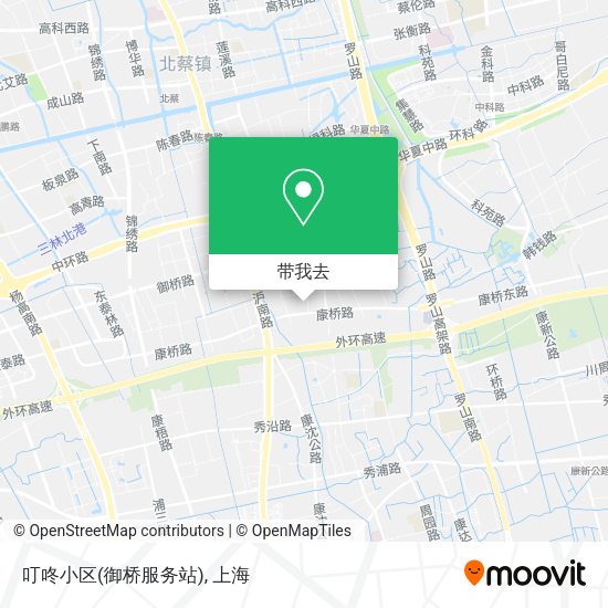 叮咚小区(御桥服务站)地图