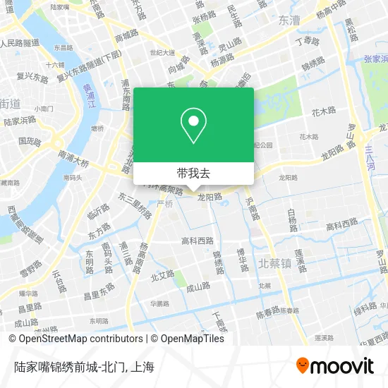 陆家嘴锦绣前城-北门地图