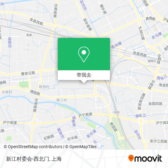 新江村委会-西北门地图