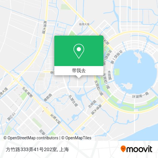 方竹路333弄41号202室地图