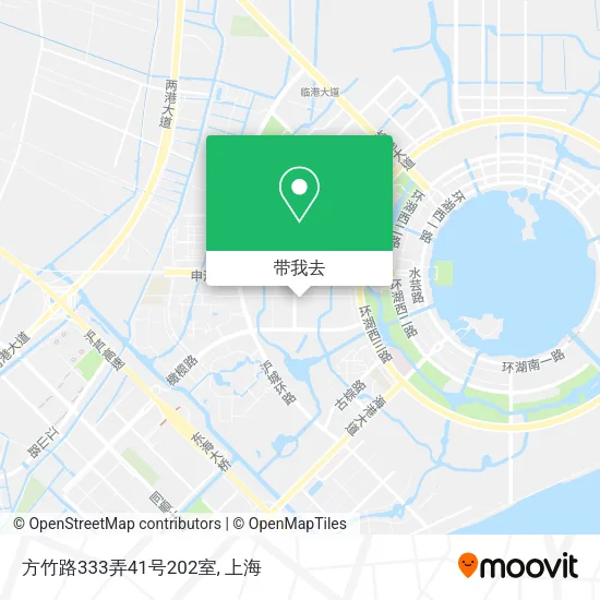 方竹路333弄41号202室地图