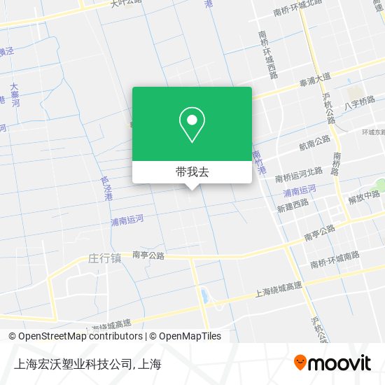 上海宏沃塑业科技公司地图