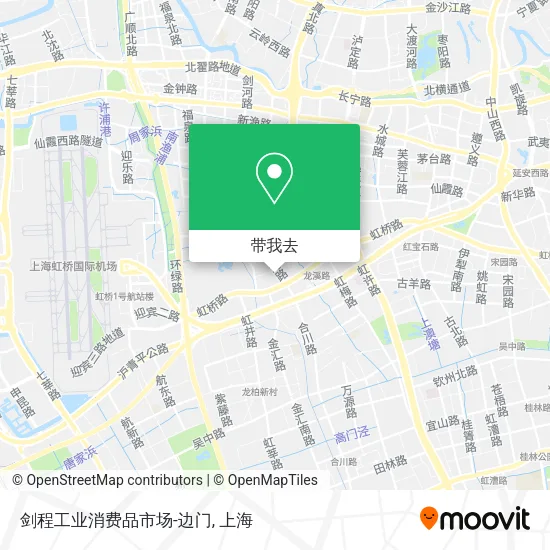 剑程工业消费品市场-边门地图