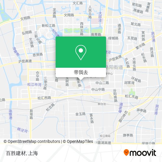 百胜建材地图