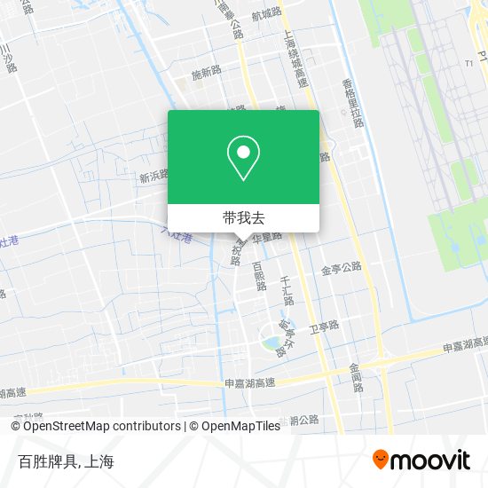 百胜牌具地图